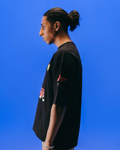 Race Black Tee-MERAKI