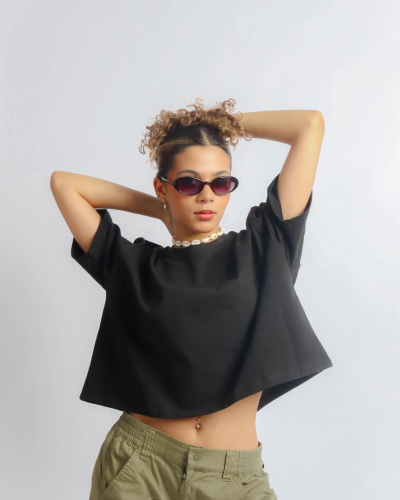 Basic Crop Top-MERAKI