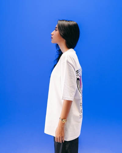 Pablo White Tee-MERAKI