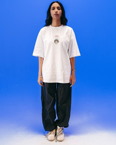 Pablo White Tee-MERAKI