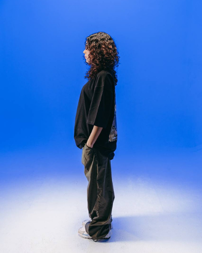 Pinokyo Black Tee-MERAKI